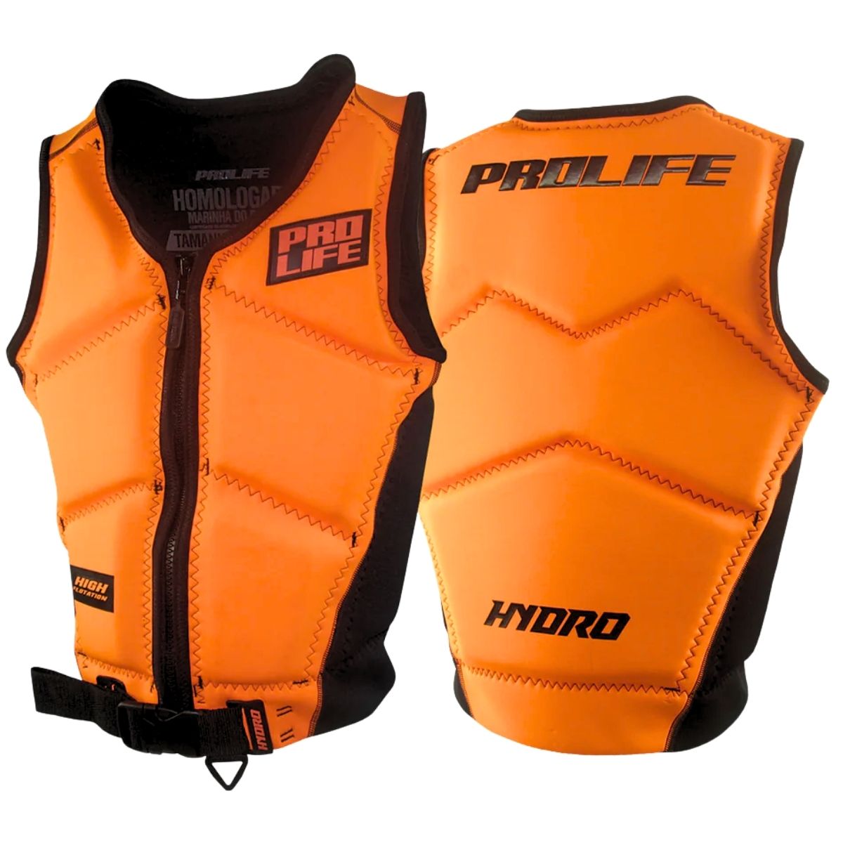Colete Salva-Vidas ProLife Classe V Homologado Hydro Laranja