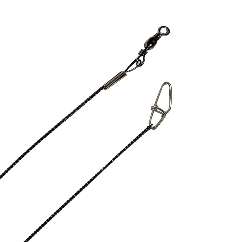 Encastor Flexível EP Fishing com Girador e Snap 75LB (30cm, 05un)