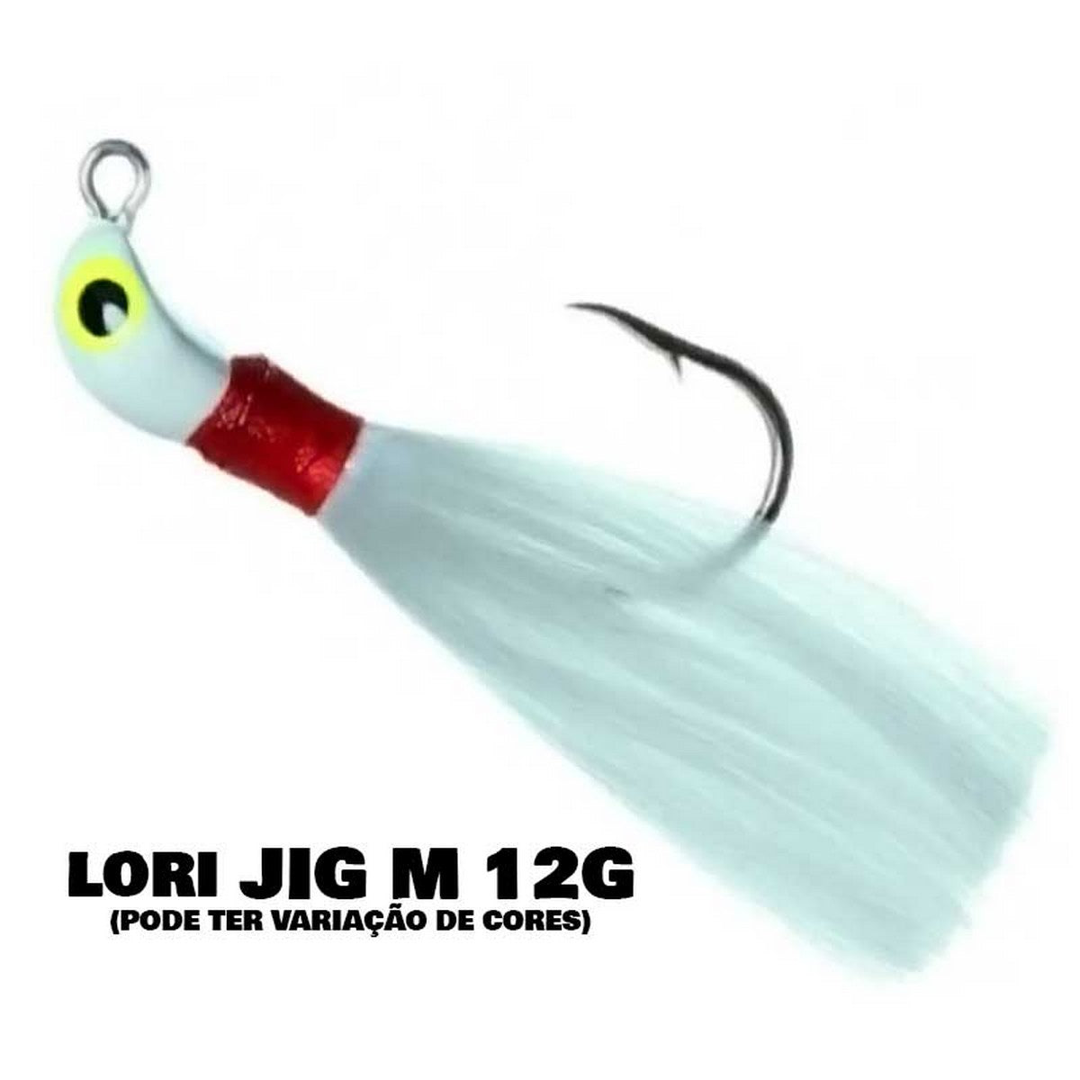 Kit 6 Iscas Lori para Pesca Tucunarés Azuis e Amarelos