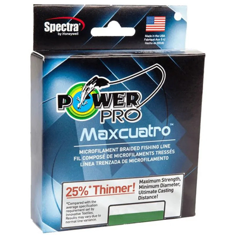 Linha Multifilamento Power Pro Maxcuatro 20lb Green (0,19mm - 275m)
