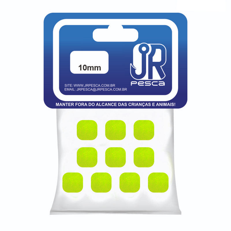 Ração JR EVA Boleado Luminosa 10mm (10un)