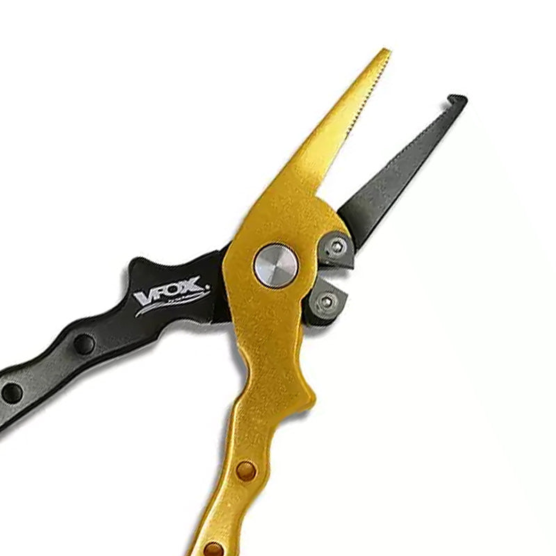 Alicate de Bico V-Fox de Alumínio para Pesca HDAP-055 6"