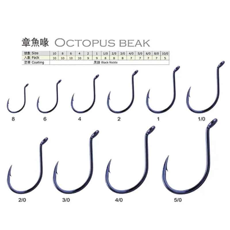 Anzol BKK Octopus Beak 8/0 (07un)