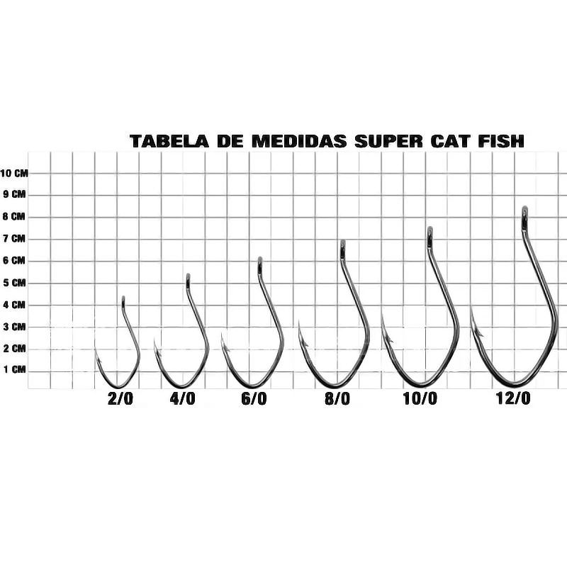 Anzol Crown Super Cat Fish Black 10/0 (05un)