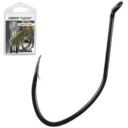 Anzol Crown Super Cat Fish Black 4/0 (05un)