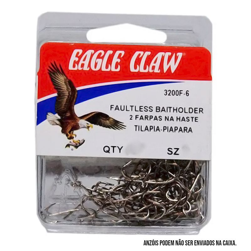 Anzol Eagle Claw 3200 6/0 (01un)