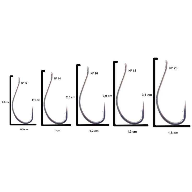 Anzol Gamakatsu Maruseigo Ring Eye 12 (25un)
