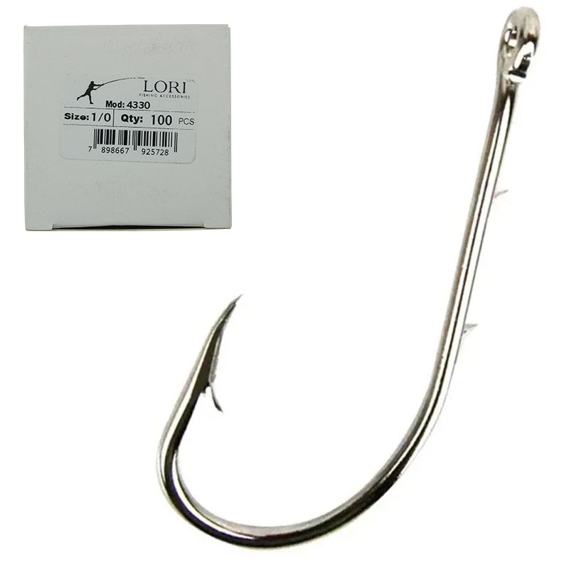 Anzol Lori 4330 Nickel 06 (100un)