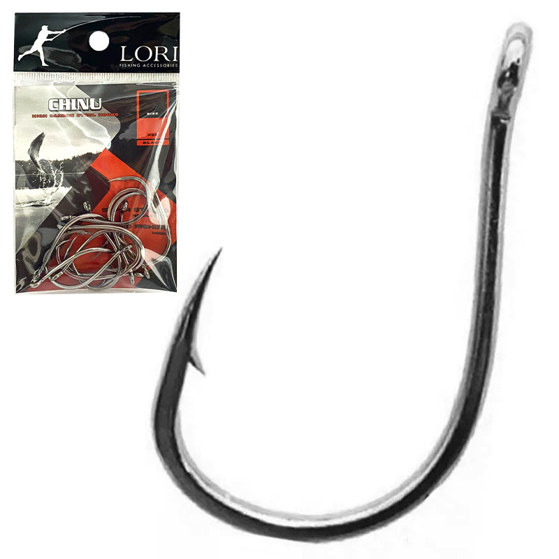 Anzol Lori Chinu Black 06 (12un)