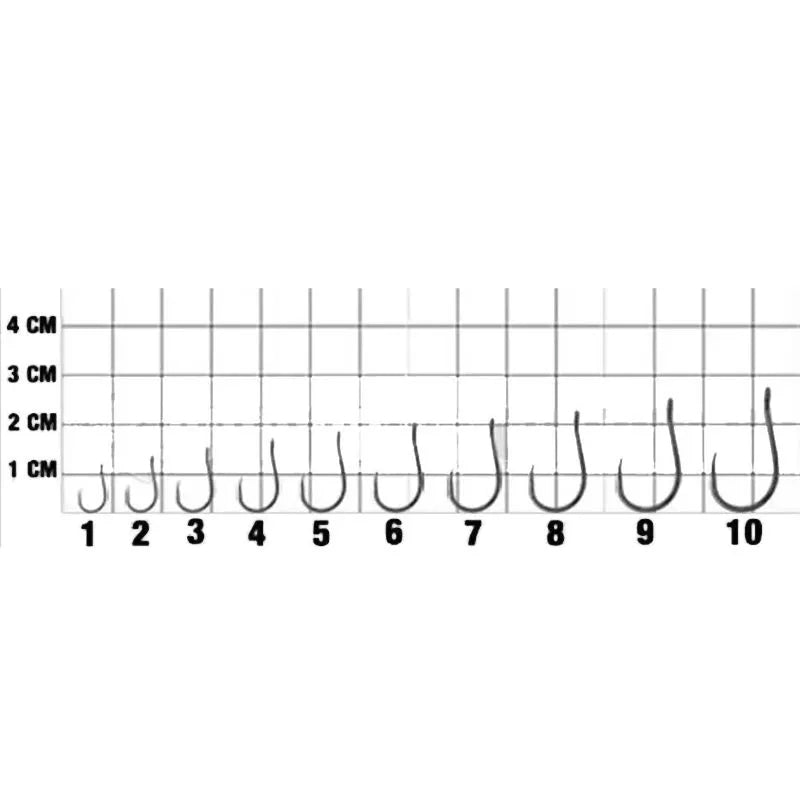 Anzol Lori Chinu Black 06 (12un)