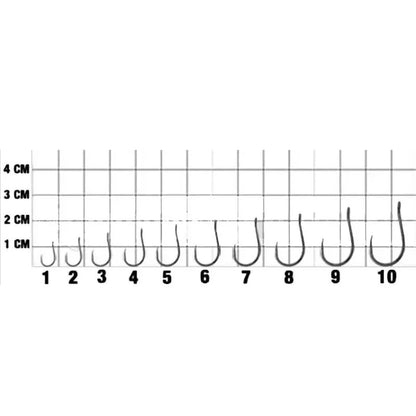 Anzol Lori Chinu Black 06 (12un)