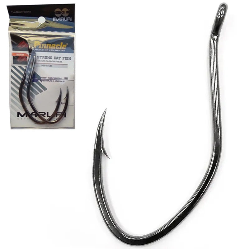 Anzol Pinnacle 2x Strong Cat Fish Black 10/0 (03un)
