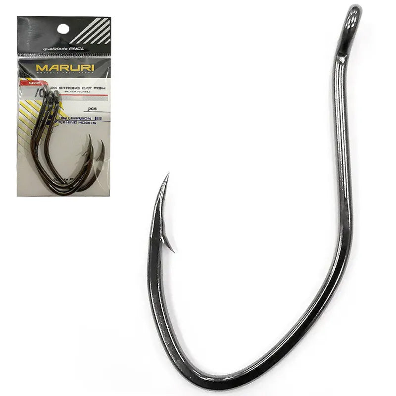 Anzol Pinnacle 2x Strong Cat Fish Black 10/0 (03un)