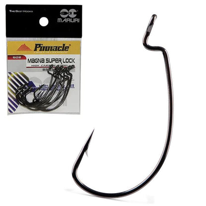 Anzol Pinnacle Magna Super Lock Black 4/0 (10un)