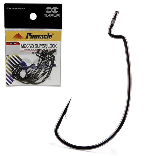 Anzol Pinnacle Magna Super Lock Black 4/0 (10un)