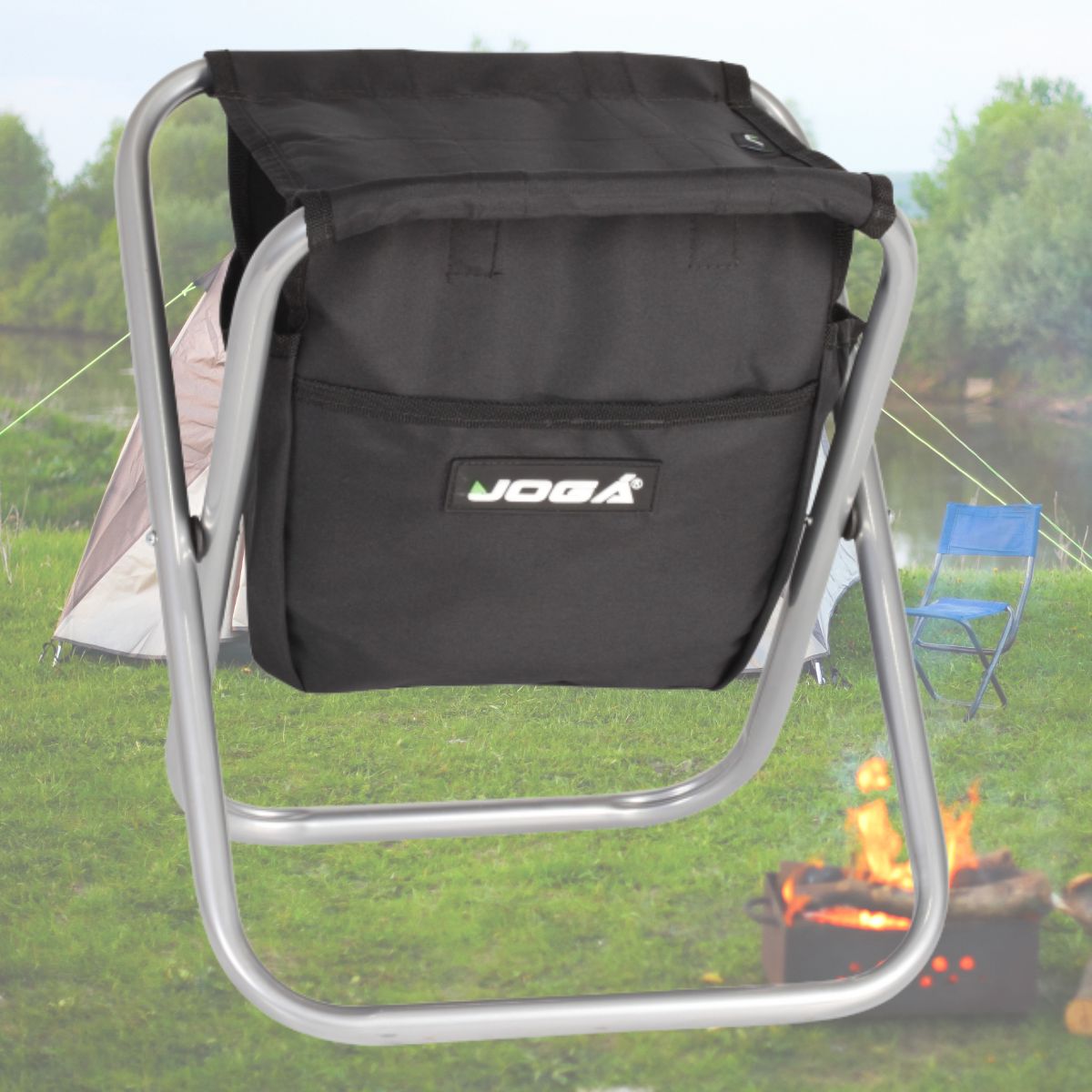 Banqueta de Pesca Joga c/ Bolsa Preta
