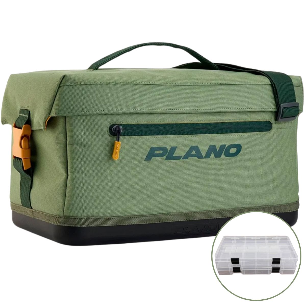 Bolsa De Pesca Plano Weekend Softsider Com 2 Estojos 3700 Verde