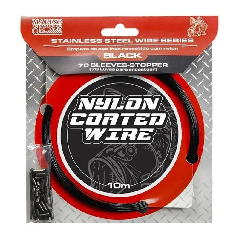 Cabo de Aço Marine Sports Black 90lb (10m)