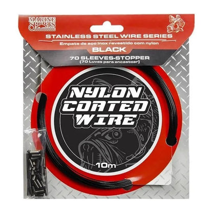 Cabo de Aço Marine Sports Black 90lb (10m)