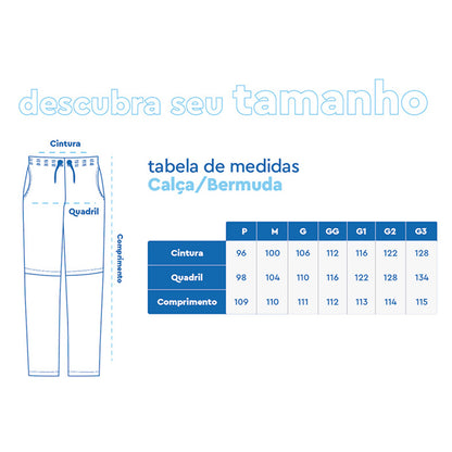 Calça Bermuda Mar Negro Combat Chumbo (+50UV)