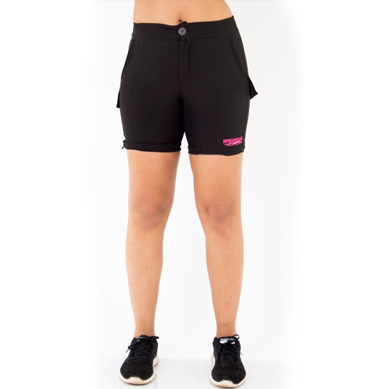 Calça Shorts Mar Negro Feminina (Preta)