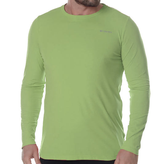 Camiseta Columbia Neblina M/L (Amarelo Limão, +50UV)