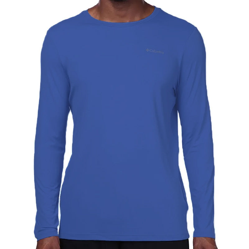 Camiseta Columbia Neblina M/L (Azul Claro, +50UV)