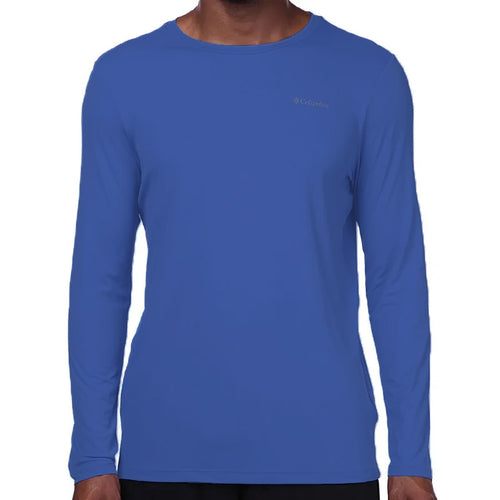 Camiseta Columbia Neblina M/L (Azul Claro, +50UV)
