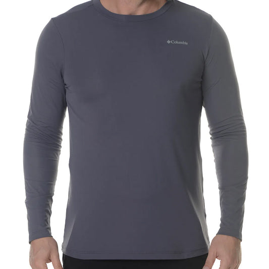 Camiseta Columbia Neblina M/L (Cinza, +50UV)