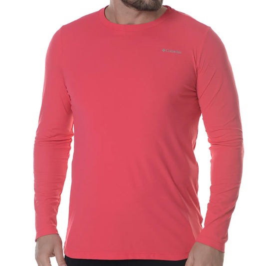 Camiseta Columbia Neblina M/L (Coral , +50UV)