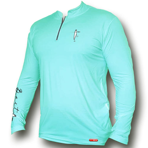 Camiseta de Pesca Bait Icy Verde Flats (FPS 50+)