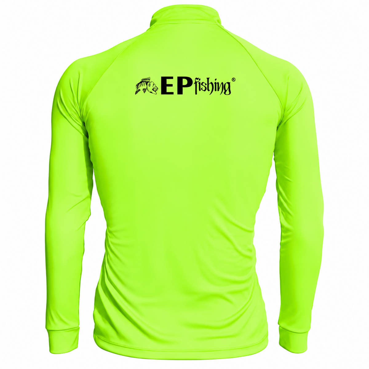 Camiseta de Pesca EP Fishing Basic Feminina Melão e Preto (+50UV)