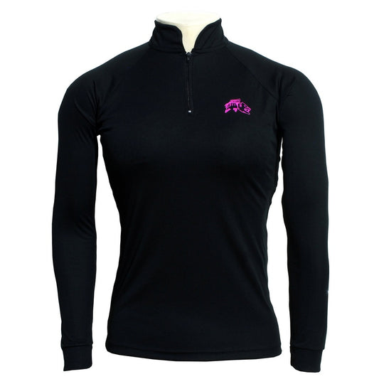 Camiseta de Pesca EP Fishing Basic Feminina Preto (+50UV)