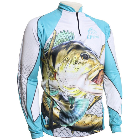 Camiseta de Pesca EP Fishing II Tucuna Azul (+50UV)