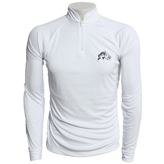 Camiseta de Pesca EP Fishing Basic Branco (+50UV)