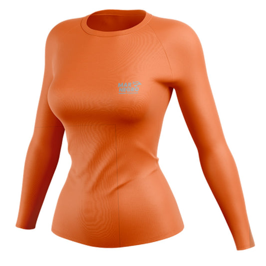 Camiseta Mar Negro Feminina Slim Poliamida Energia (UV 50+)