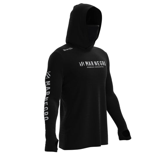 Camiseta Mar Negro X Protect 360 By Eduardo Monteiro (Preto, Capuz e Buff)