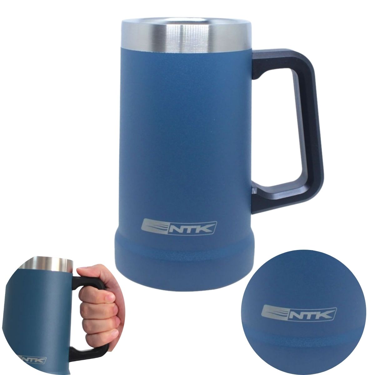 Caneca Térmica Nautika King Azul