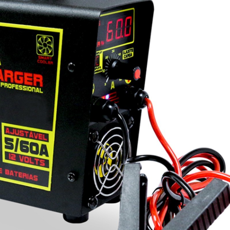 Carregador de Baterias Inteligente Usina Charger Such 1260BV 12v (60a)