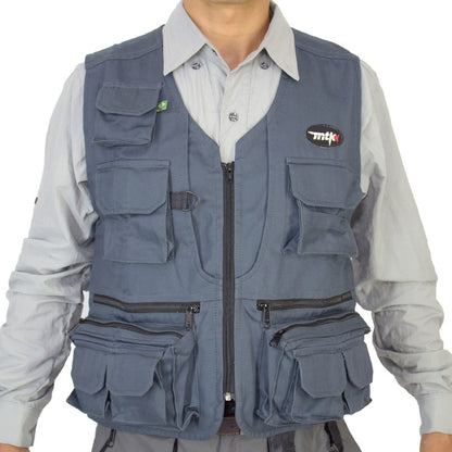 Colete MTK Max (Com 23 Bolsos, cor Petróleo)