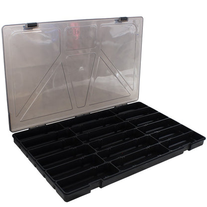 Estojo de Pesca EP Fishing All Black  (22 Divisórias)