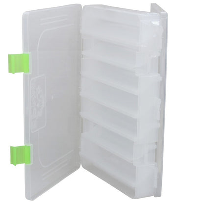 Estojo para Iscas EP Fishing Duplo Transparente (16 divisórias)