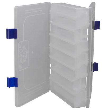 Estojo para Iscas EP Fishing Duplo Transparente (16 divisórias)