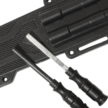 Faca Tática Deyu MF-052 com Pederneira e Lima (31cm)