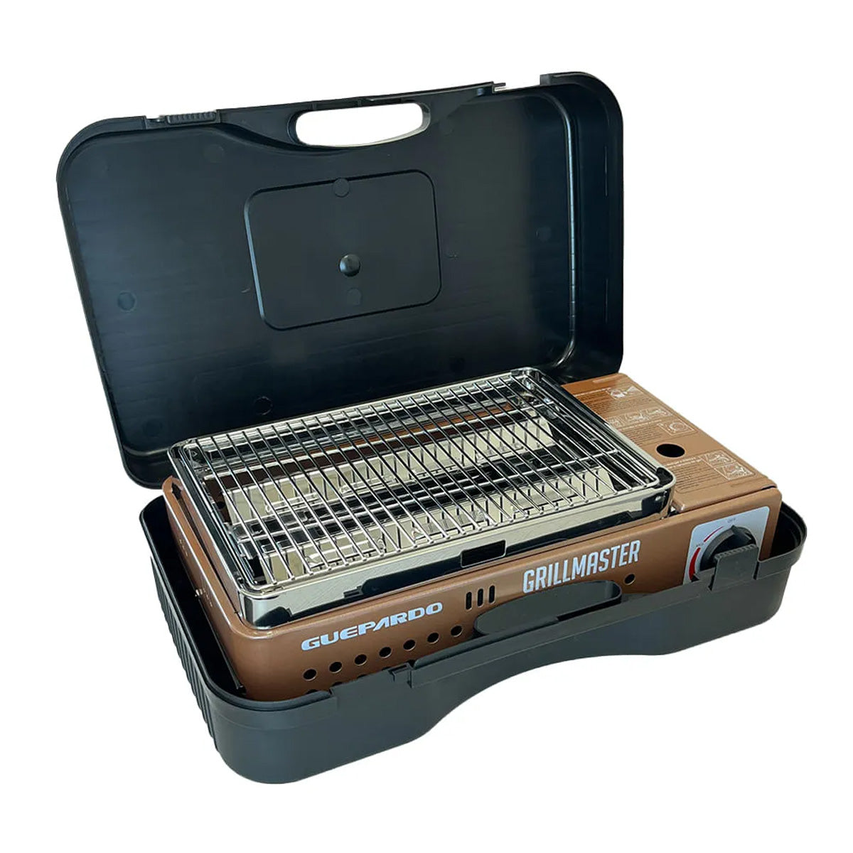 Fogareiro Guepardo Grillmaster com sistema Flex Fuel