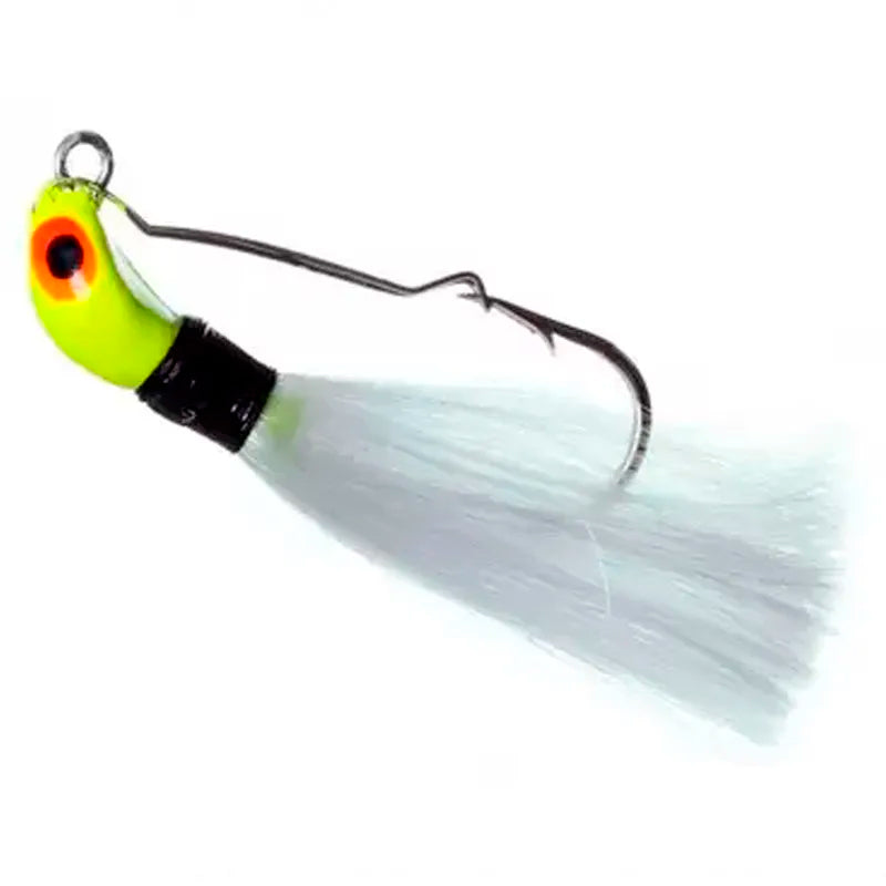 Kit 4 Iscas Jig Lori M AntiEnrosco melhores cores Tucunarés (Xuxinha, 12g)