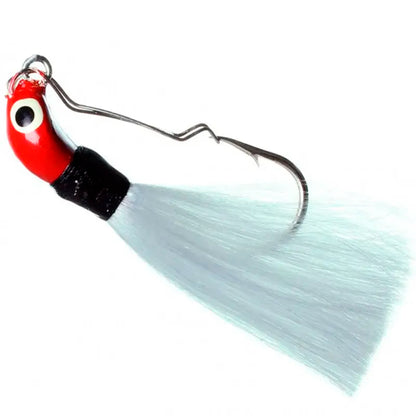 Kit 4 Iscas Jig Lori M AntiEnrosco melhores cores Tucunarés (Xuxinha, 12g)
