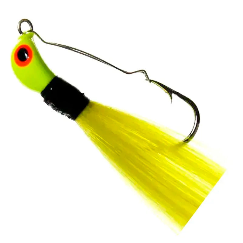 Kit 4 Iscas Jig Lori M AntiEnrosco melhores cores Tucunarés (Xuxinha, 12g)