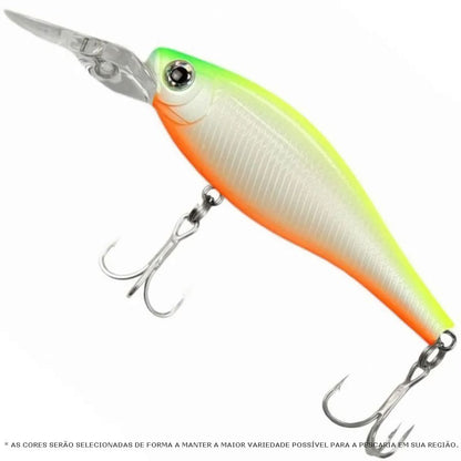 Kit com 12 Iscas Artificiais By Nei Jesus para Iniciar na Pesca de Tucunarés (com Estojo e Snap)