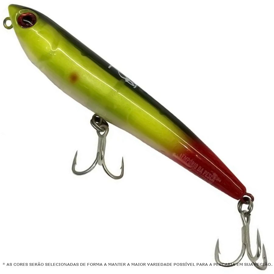 Kit com 12 Iscas Artificiais By Nei Jesus para Iniciar na Pesca de Tucunarés (com Estojo e Snap)
